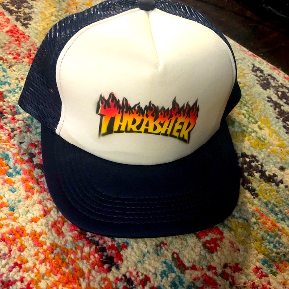 Trucker Hat Thrasher Print